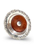 C.P. Hansen - Onderzetter - Wijnfles Coaster - .830 zilver