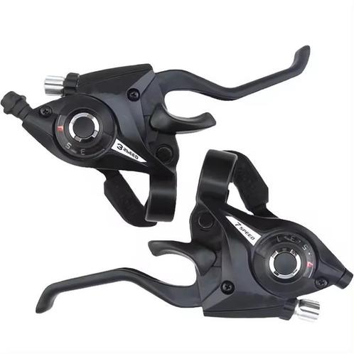 Hbs Ef51-3x7 Simlicht Mountainbike Schakelaar En Remhendel, Fietsen en Brommers, Fietsaccessoires | Overige Fietsaccessoires, Ophalen of Verzenden