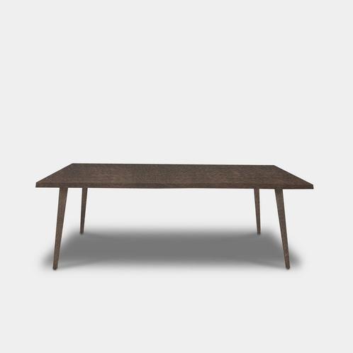 Tafel Boomstam Eikenhout  Konisch  200x100, Huis en Inrichting, Tafels | Eettafels