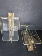 Wandkandelaar (2) - Verguld messing