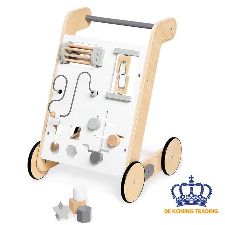 Pinolino Activity Loopwagen | Houten speelgoed | NIEUW!!, Kinderen en Baby's, Speelgoed | Houten speelgoed, Nieuw, Duw- of Trekspeelgoed