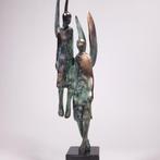 J. Zak - Guardian Angels (Bronze Sculpture), Antiquités & Art
