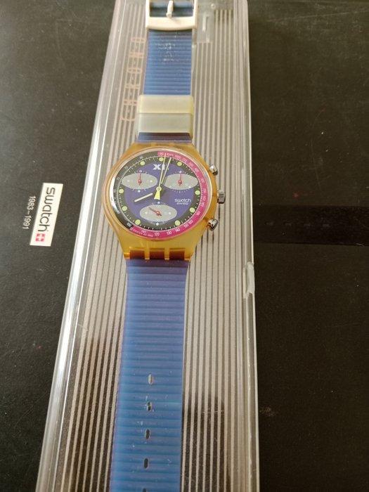 Swatch - 5 X Swatch Chrono inkl. Blue Chip erste Serie usw -, Handtassen en Accessoires, Horloges | Heren