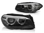 Koplampen Xenon BMW F10 F11 10-07 13 AE - LED - zwart - DRL, Autos : Pièces & Accessoires, Ophalen of Verzenden