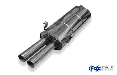 FOX BMW E23 728i einddemper - 2x63 Type 14, Auto-onderdelen, Uitlaatsystemen, Nieuw, Verzenden