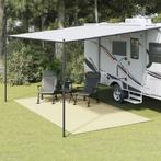 vidaXL Tenttapijt 4,5x2,5 m crèmekleurig, Caravans en Kamperen, Verzenden, Nieuw