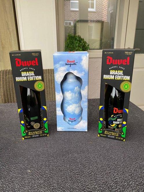 Moortgat - Duvel Magritte & 2 Duvel Barrel Aged No 8 Brasil, Collections, Vins