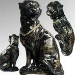 AmsterdamArts - XL panther X Louis Vuitton chain statue, Antiek en Kunst