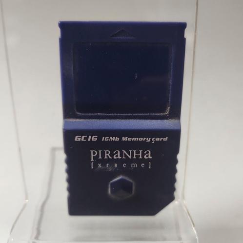 Piranha Xtreme 16mb Memorycard Gamecube, Games en Spelcomputers, Spelcomputers | Nintendo Consoles | Accessoires, Zo goed als nieuw