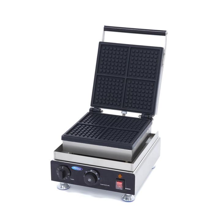 Wafelijzer - 4 Stuks - Vierkante Wafel, Elektronische apparatuur, Wafelijzers, Nieuw, Verzenden