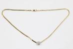 Collier - 14 carats Or jaune - 0.35ct. tw. Diamant, Handtassen en Accessoires, Kettingen, Nieuw