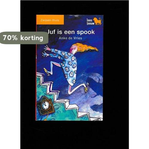 Juf is een spook / Leesleeuw 9789048700257 A. de Vries, Boeken, Kinderboeken | Jeugd | onder 10 jaar, Gelezen, Verzenden