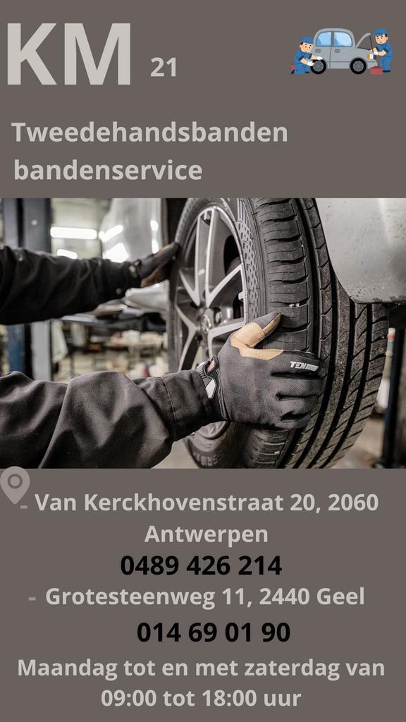 Nieuwe banden en Tweedehands banden – Direct beschikbaar, Auto-onderdelen, Banden en Velgen, Banden en Velgen, Gebruikt, Ophalen