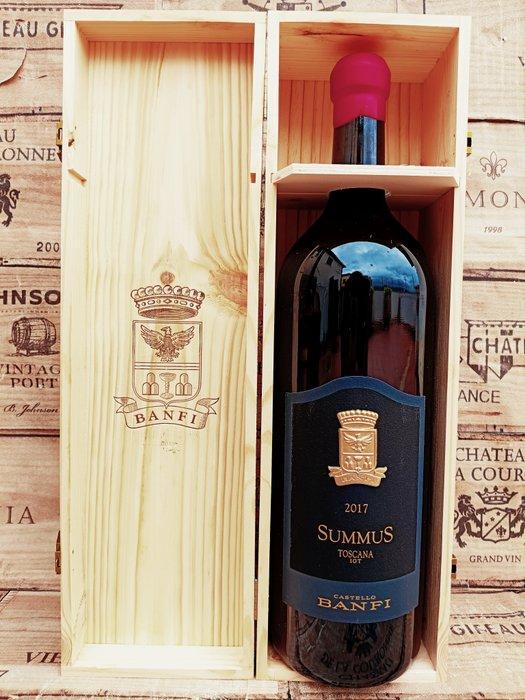 2017 Banfi Summus - Super Tuscans - 1 Double Magnum/Jeroboam, Verzamelen, Wijnen