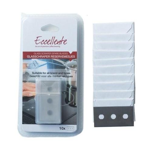 ECCELLENTE Glasschraper Reservemesjes - 10 stuks, Elektronische apparatuur, Koffiezetapparaten, Verzenden