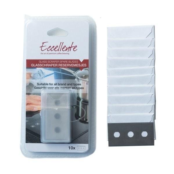 ECCELLENTE Glasschraper Reservemesjes - 10 stuks, Electroménager, Cafetières, Envoi