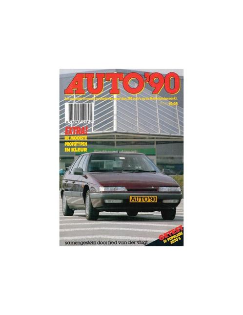 1990 AUTO JAARBOEK NEDERLANDS, Boeken, Auto's | Boeken
