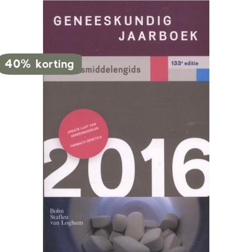 Geneeskundig jaarboek / 2016 9789036809924, Boeken, Gezondheid, Dieet en Voeding, Zo goed als nieuw, Verzenden