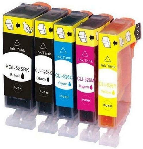 Huismerk Canon pixma mg5220 inktcartridges CLI-526 / PGI-..., Informatique & Logiciels, Fournitures d'imprimante, Envoi