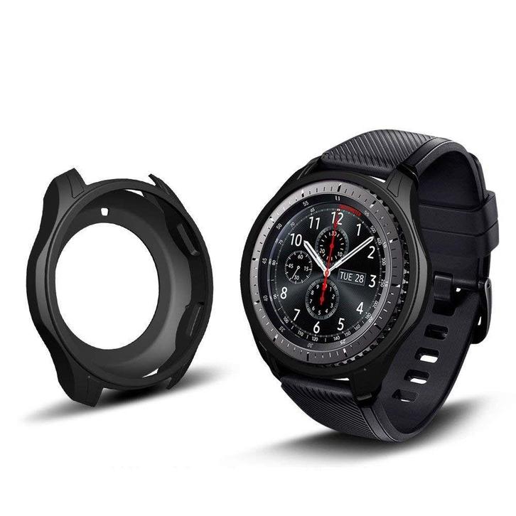 DrPhone Samsung Galaxy Watch 42mm Hoesje - Hoogkwaliteit, Handtassen en Accessoires, Smartwatches, Nieuw, Verzenden