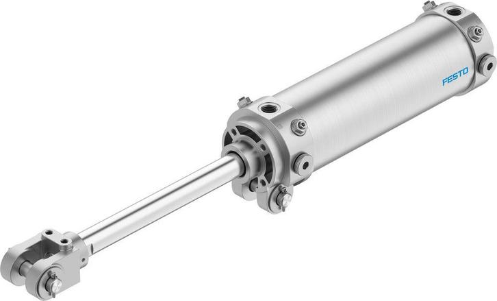 Festo Scharniercilinder 63mm Boring 150mm Slag Dubbelwerkend, Doe-het-zelf en Bouw, Overige Doe-Het-Zelf en Bouw, Verzenden