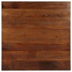 vidaXL Tafelblad vierkant 70x70x2,5 cm massief gerecycled, Verzenden, Nieuw