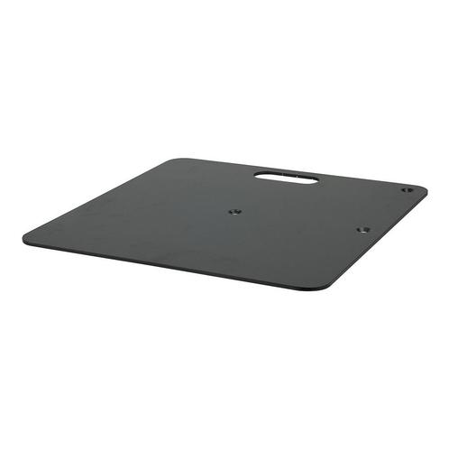 WENTEX® Pipe enamp; Drape Baseplate 45 x 45 cm (lxb) - zwart, Muziek en Instrumenten, Licht en Laser, Verzenden