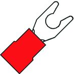 Geïsoleerde Vorkterminal M5 Voor 0.5-1.5mm² Draad - 100302, Doe-het-zelf en Bouw, Verzenden, Nieuw