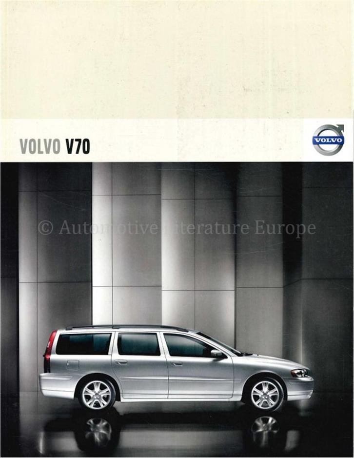 2007 VOLVO V70 BROCHURE NEDERLANDS, Livres, Autos | Brochures & Magazines