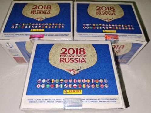 Panini - World Cup Russia 2018 - 3 original sealed, Verzamelen, Overige Verzamelen