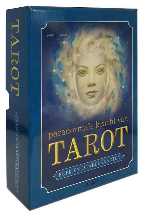 Paranormale kracht van Tarot - Boek en orakelkaarten, Boeken, Esoterie en Spiritualiteit, Zo goed als nieuw, Verzenden