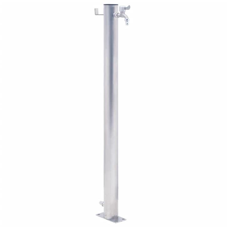 RVS Waterzuil 100cm - Tweede Kansje - Waterkraan Tuin, Tuin en Terras, Buitenkranen, Nieuw, Verzenden