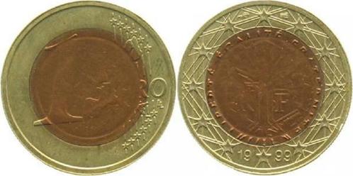 1 Euro Eu 1999 mit 1 Cent Pille ! Archiv F, Timbres & Monnaies, Monnaies | Europe | Monnaies non-euro, Envoi