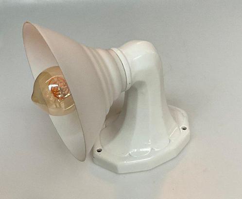 Lamp ornament - Porselein, Opalineglas - Art-nouveau, Antiek en Kunst, Antiek | Verlichting