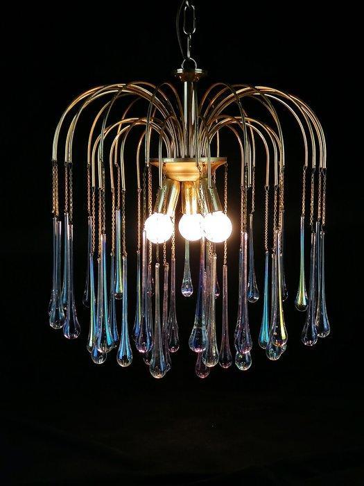 Manifattura di Murano - Plafondlamp - Spin - Murano-glas,, Antiek en Kunst, Antiek | Verlichting