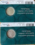 Pays-Bas. Coincard laatste halve gulden Wilhelmina 1921-1930, Timbres & Monnaies