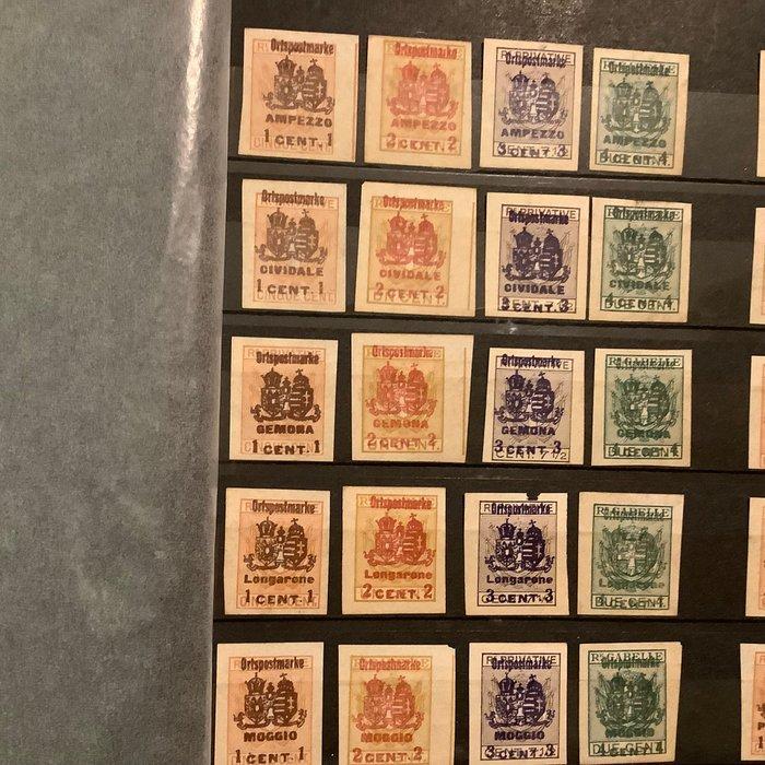 Oostenrijk-Hongarije - Italiaanse militaire post 1918 -, Postzegels en Munten, Postzegels | Europa | Oostenrijk