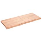Wastafelblad Eiken 120x50cm | Retour Deal | 40% Korting, Huis en Inrichting, Badkamer | Badkamermeubels, Verzenden, Nieuw, 50 tot 100 cm
