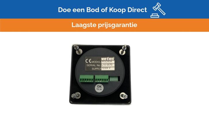 Bieden: Vetus WSD834 wind indication and, Watersport en Boten, Navigatiemiddelen en Scheepselektronica, Ophalen of Verzenden