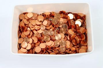 Europa. 1 en 2 cent (1150 Stuks) UNC (Zonder Minimumprijs) beschikbaar voor biedingen