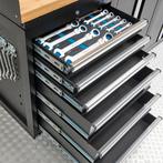 Datona Ringratel-steeksleutelset met kantelbare kop -, Doe-het-zelf en Bouw, Ophalen of Verzenden, Nieuw