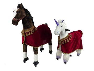Paardendeken t.b.v. MY PONY speelgoed paarden  (rood), Ophalen of Verzenden