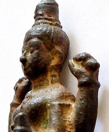 Oude Siamees Brons Sriwijaya Avalokiteshvara Reizende
