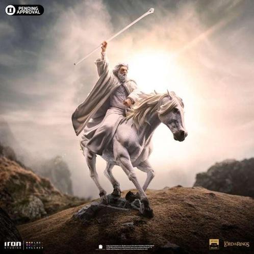 The Lord of the Rings Art Scale Statue 1/10 Gandalf on Shado, Verzamelen, Lord of the Rings, Ophalen of Verzenden