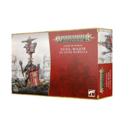 Cities of Sigmar Fusil-Major on Ogor Warhulk (Warhammer, Hobby en Vrije tijd, Wargaming, Ophalen of Verzenden