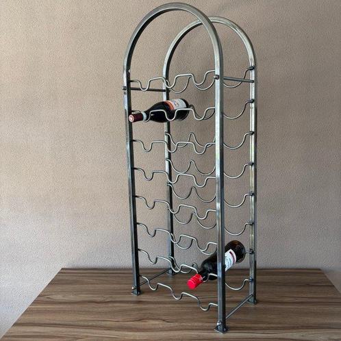 Wijnrek - Metaal - Design, Antiek en Kunst, Curiosa en Brocante