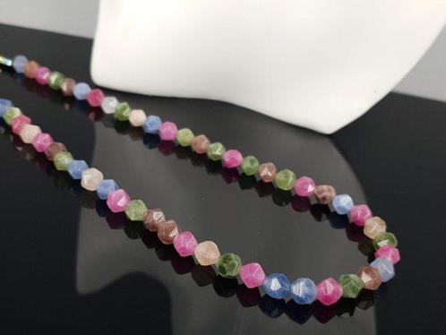 Toermalijn Natuurlijke Edelsteen / Armbandlengte: 20,5 cm -, Verzamelen, Mineralen en Fossielen