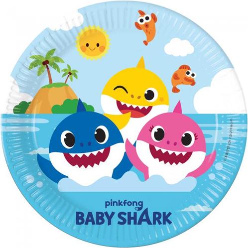 Baby Shark Borden 23cm 8st, Hobby & Loisirs créatifs, Articles de fête, Envoi