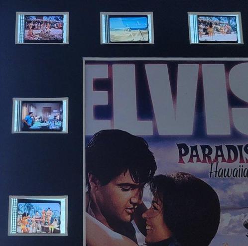 Elvis Presley - Paradise Hawaiian Style - Framed Film Cell, Cd's en Dvd's, Vinyl Singles