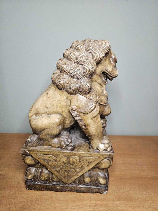 Fearsome Foo Lions - No reserve - Steen - China - Qing, Antiek en Kunst, Antiek | Overige Antiek
